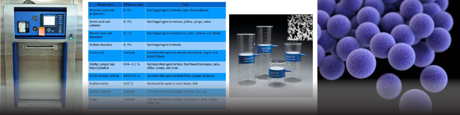 Various ways to control bacterial Growth